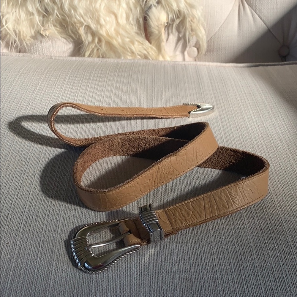 Luna B Leather Belt- Women’s Size M/L